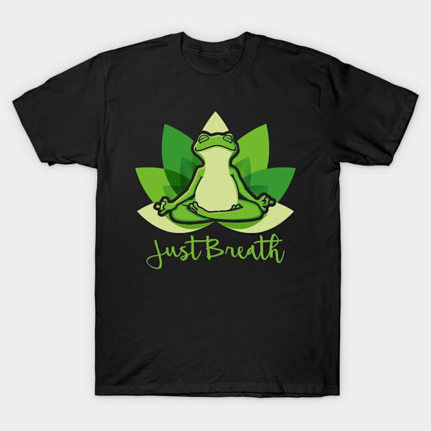 Just Breath , Calm Down T-Shirt by Casino Royal 